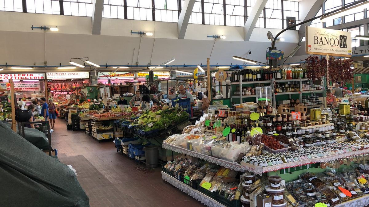 Overdekte markt van Sanremo